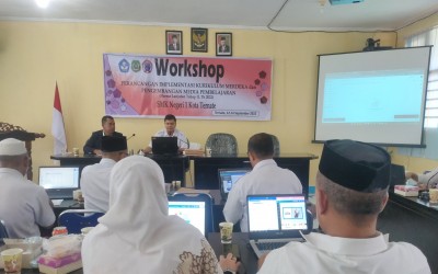 Workshop Implementasi Kurikulum Merdeka dan Pengembangan Media Pembelajaran